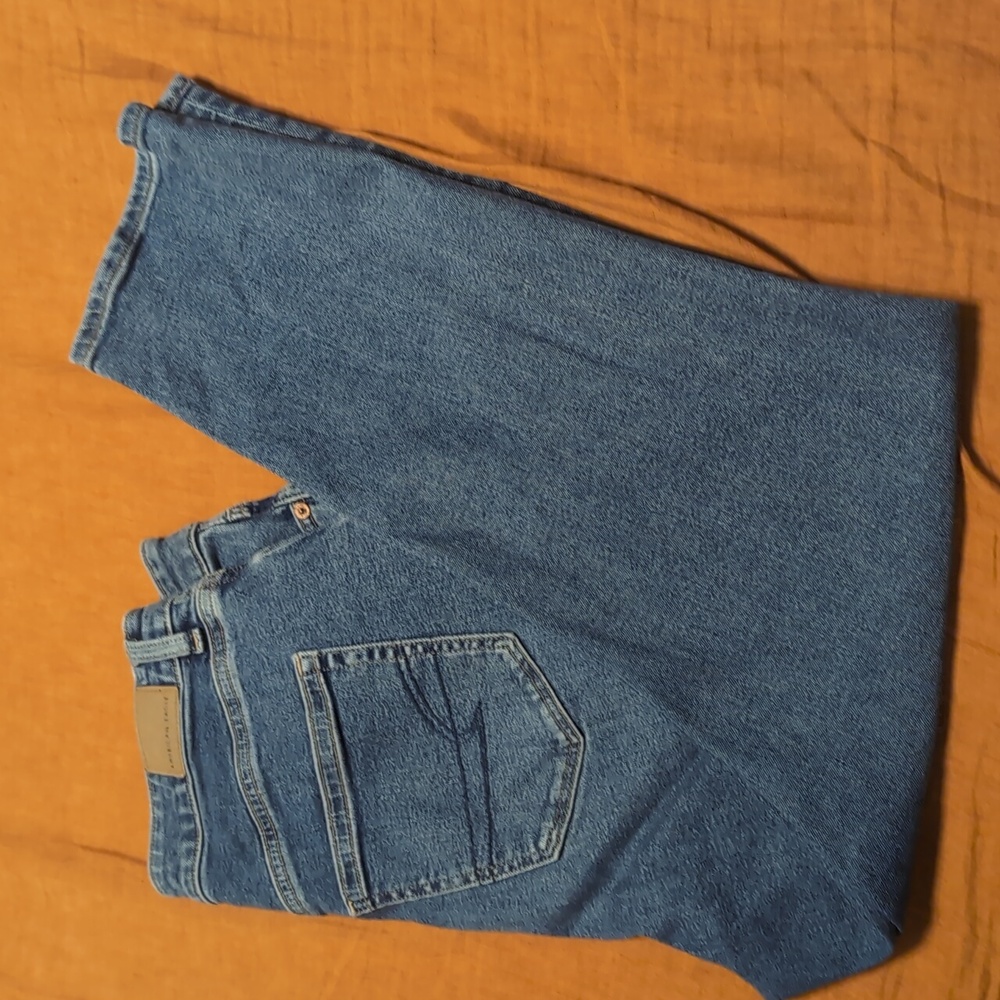American eagle mom jeans size 10 short